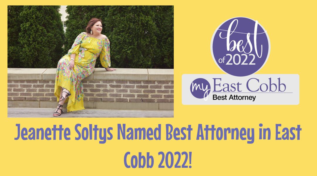 Jeanette Soltys Named Best Attorney in East Cobb - Atlanta Holistic