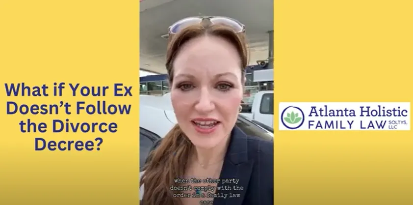 When the Other Party Doesn’t Comply With the Order in a Family Law Case